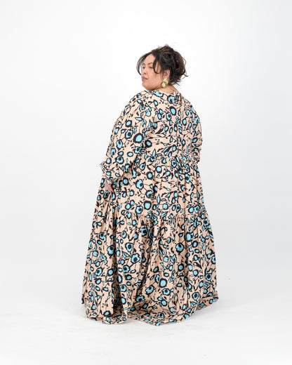 Floral Tiered Maxi Dress
