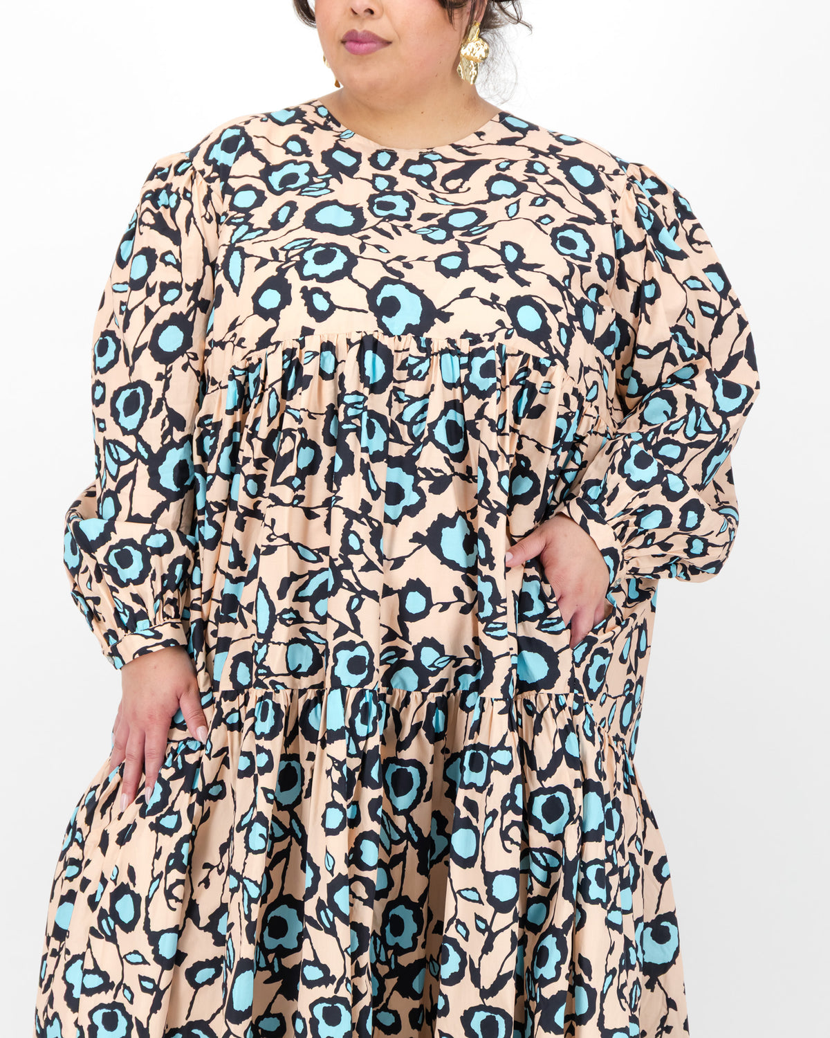 Floral Tiered Maxi Dress