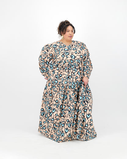 Floral Tiered Maxi Dress