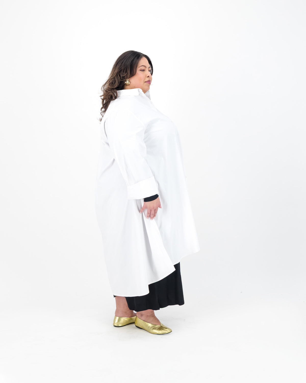 White Shirt Dress