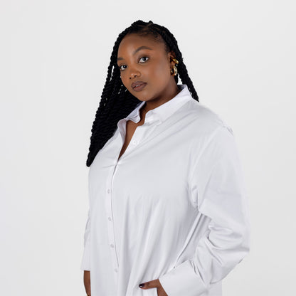 White Shirt Dress