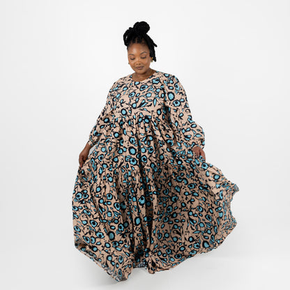 Floral Tiered Maxi Dress